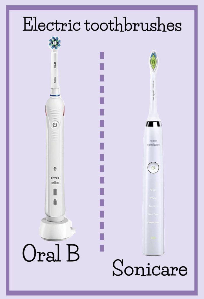 Types of electric toothbrushes
Oral B vs Sonicare