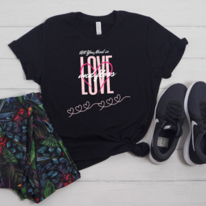 All You Need Is Love & Floss- Unisex T-Shirt