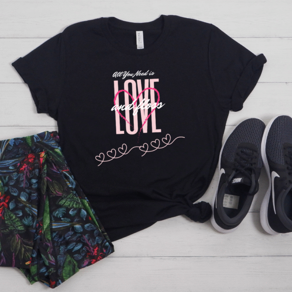 All You Need Is Love & Floss- Unisex T-Shirt