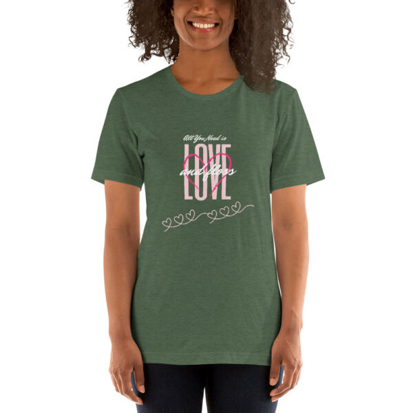 All You Need Is Love & Floss- Unisex T-Shirt - Image 14