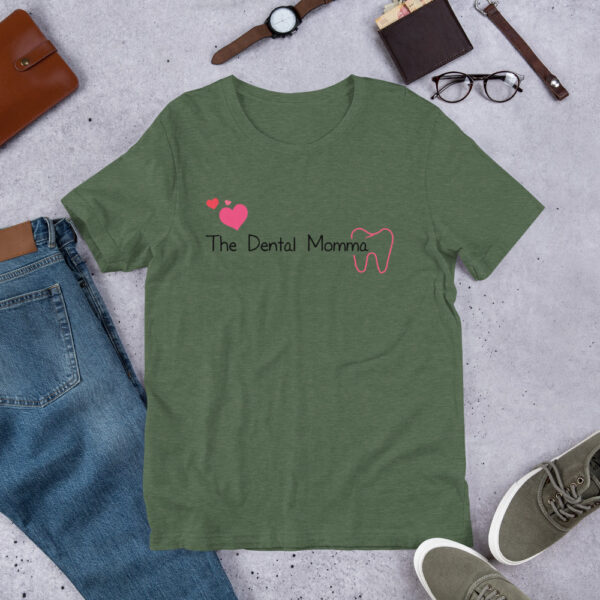 Dental Momma Unisex Logo T-Shirt - Image 6
