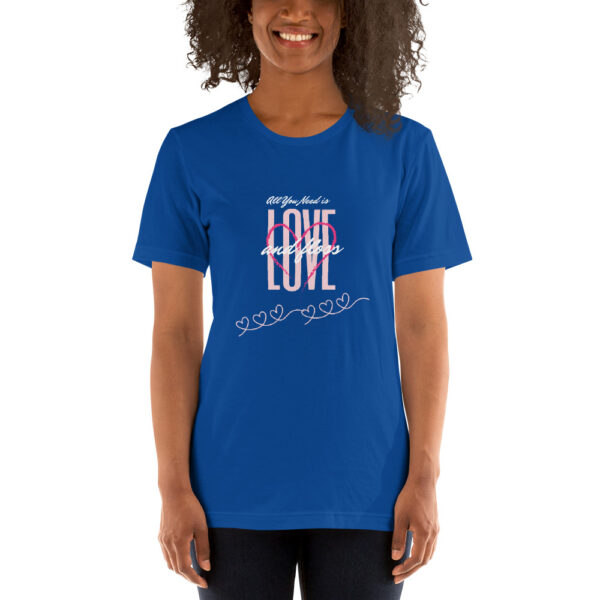 All You Need Is Love & Floss- Unisex T-Shirt - Image 11