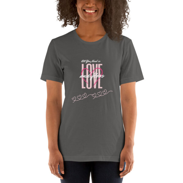 All You Need Is Love & Floss- Unisex T-Shirt - Image 15