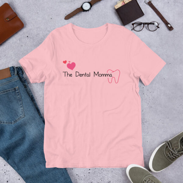 Dental Momma Unisex Logo T-Shirt - Image 2