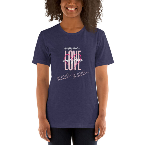 All You Need Is Love & Floss- Unisex T-Shirt - Image 7