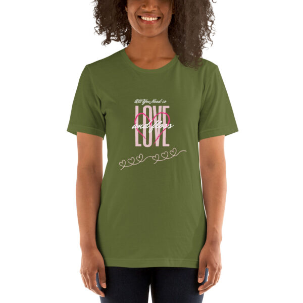 All You Need Is Love & Floss- Unisex T-Shirt - Image 13