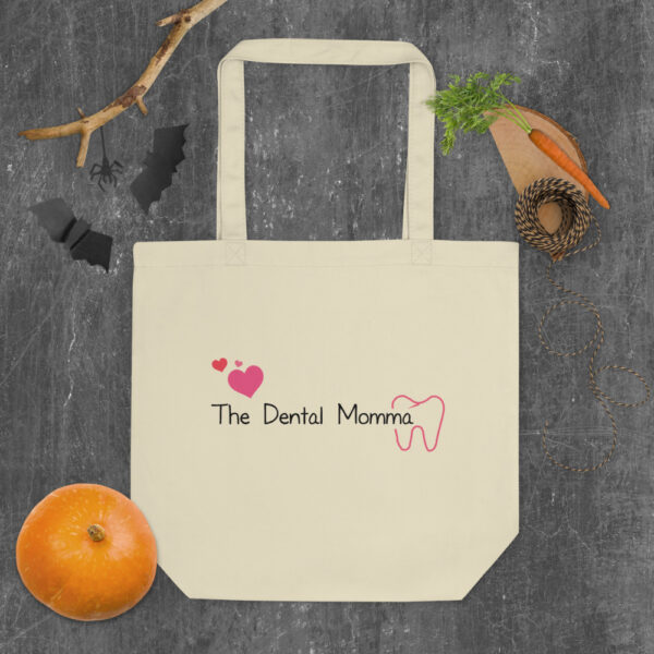 Dental Momma Logo- Eco Tote Bag - Image 2